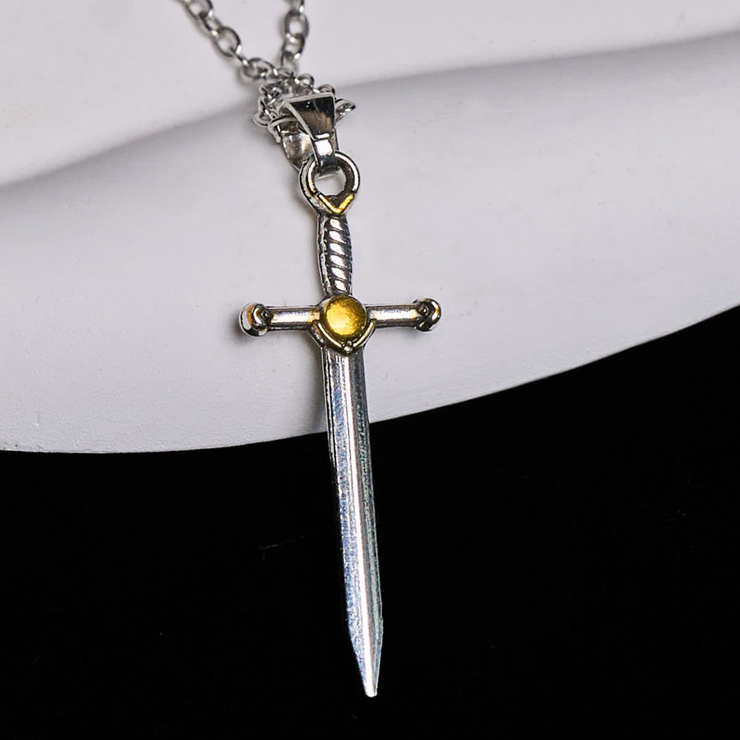 Sword & Shield St. Michael Pendant