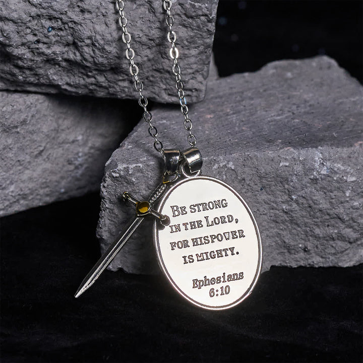 Sword & Shield St. Michael Pendant